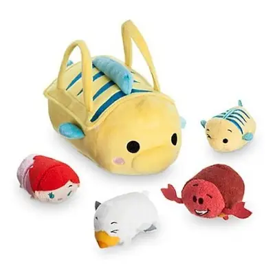 Disney The Little Mermaid ''Tsum Tsum'' Plush Set - Small Bag - 8''