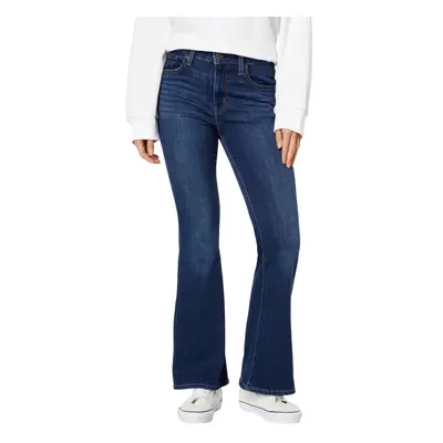 Levi's Women's High Rise Flare Jeans (New) Dark Indigo Worn in