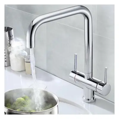 Nes Home in Instant Boiling Hot Water Kitchen Tap Chrome, Tap Only with Cool Touch