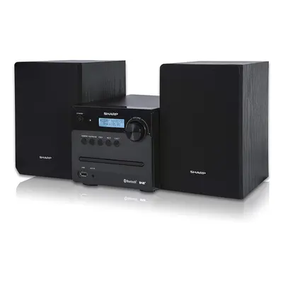 Sharp Micro Sound System with DAB+ Digital, FM Radio, Bluetooth & CD Playback