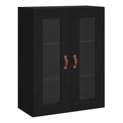 (black) vidaXL Wall Mounted Cabinet Bathroom Cabinet Storage Hanging Wall Cabinet