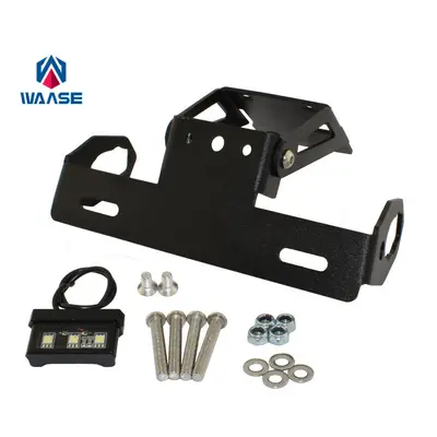 For Kawasaki Ninja Z650 2018 2020 2022 License Plate Holder Frame with LED Light Tail TidyMotor 