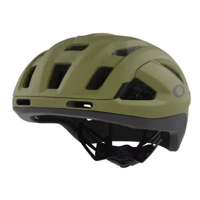 (L, Matte Fern) Oakley ARO3 Endurance Cycling Bike Helmet Detachable Visor Matte Fern