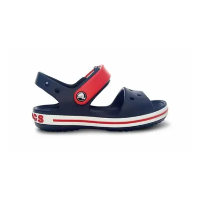 Crocs Kids' Crocband Sandal Navy/Red M US Little Kid