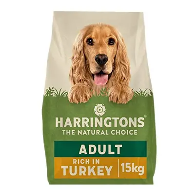 Harringtons Complete Dry Dog Food Turkey & Veg 15kg - Made with All Natural Ingredients