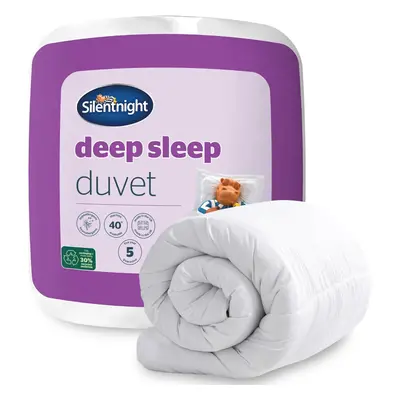 Silentnight Deep Sleep Duvet 10.5 Tog - All Year Round Soft Fluffy Comfortable Duvet Hypoallerge