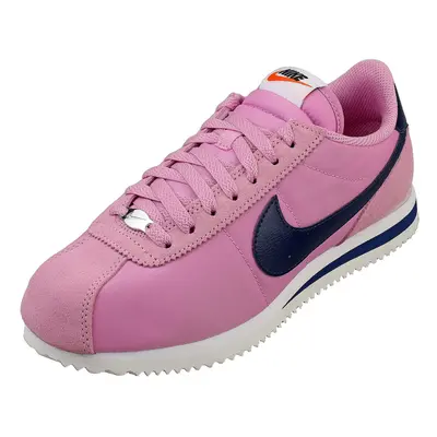 (6) Nike Cortez Womens Fashion Trainers in Pink Navy