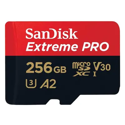 Sandisk Extreme Pro microSDXC (256GB, SDSQXCD-256G)