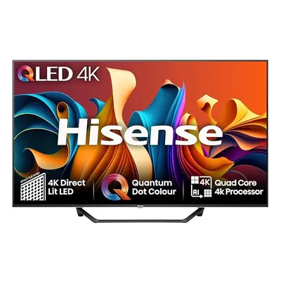 Hisense Inch 4K QLED Smart TV 50A7NQTUK,Sports Mode Model