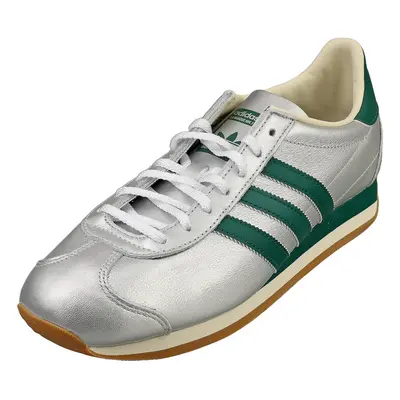 (8) adidas Country Og Womens Fashion Trainers in Silver Green