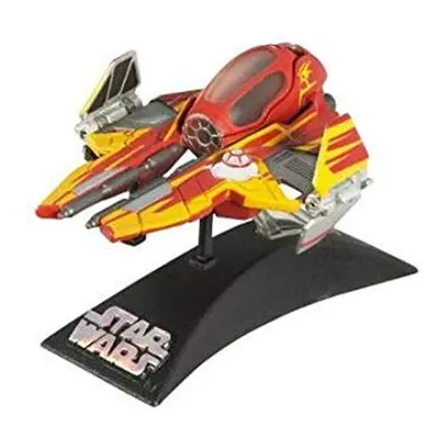 Star Wars Jedi Starfighter Orange/RED INCH Titanium Series Die Cast