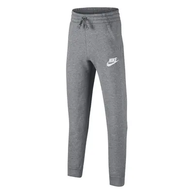 NIKE Sportswear Boys' Club Fleece Joggers Carbon Heather/Cool Grey/Wh