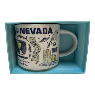 Starbucks Been There Series Nevada Ceramic Coffee Mug Oz