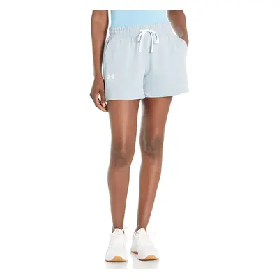 Under Armour Women's Rival Terry Shorts (465) Harbor Blue / / White