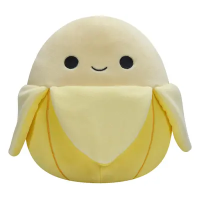 Squishmallows SQCR02383 Original 7.5-Inch Junie The Yellow Banana-Small Official Plush, Natural