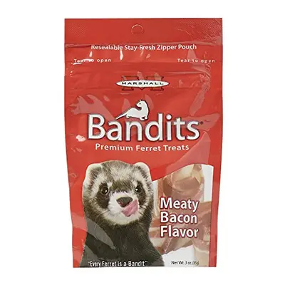 FD-382 Bandits Ferret Treats Bacon, Oz.