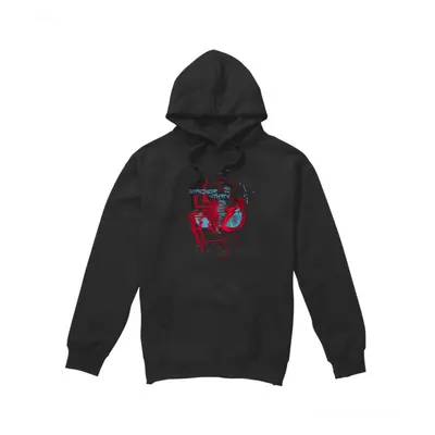 (L, Black) Marvel Mens Spider-Man Glitch Hoodie