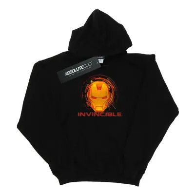 (12-13 Years, Black) Marvel Boys Avengers Iron Man Invincible Hoodie