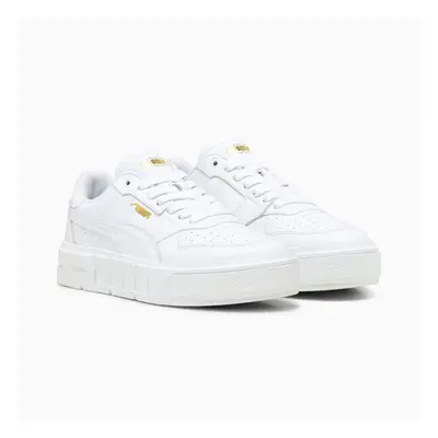 (White, (Adults')) Puma Cali Court Leather Women's White Trainers