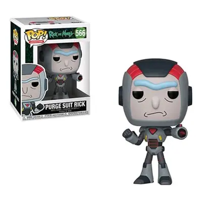 Funko POP Animation: Rick Purge Suit Morty Collectible Figure, Multicolor