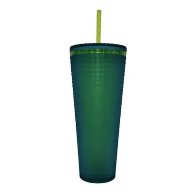 Starbucks green Jelly Acrylic grid Tumbler Limited Edition 24oz