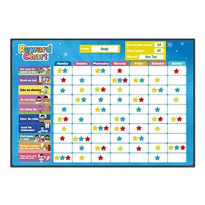 Magnetic Reward Chart for Children â 80+ Chores, Potty Training Reward Chart â Reward Sticke