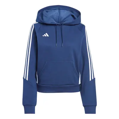 adidas Tiro Hooded Women's Sweatshirt navy blue IR7507