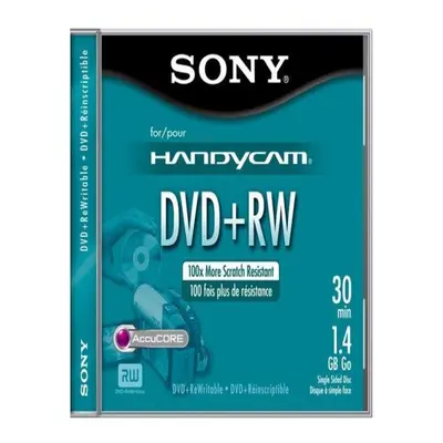 Sony 8cm DVD+RW with Hangtab - Single