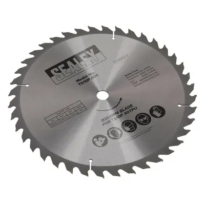 254 x 2.8mm TCT Circular Table Saw Blade - 30mm Bore - TPU TS10P Replacement