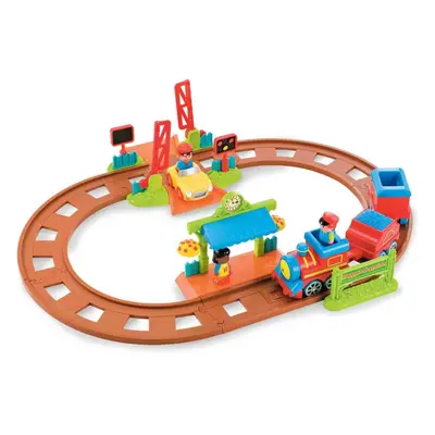 Magic Sports Train Set for to Years Old Children Electric Train Early Learning Center Toddler Tr