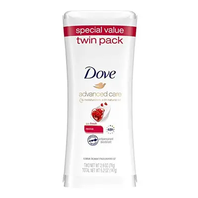 Advanced Care Antiperspirant, Revive, 2.6 Ounce,twin pack Revive