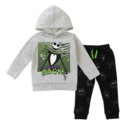 Disney Nightmare Before Christmas Jack Little Boys Fleece Hoodie & Pan