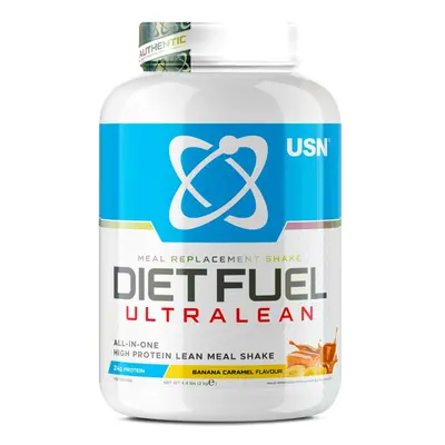 Diet Fuel UltraLean Banana Caramel 2KG: Meal Replacement Shake, Diet Protein Powders for Weight 