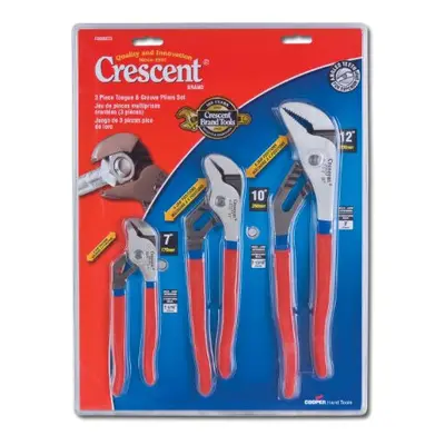 Crescent R200SET3 Piece 7-Inch, 10-Inch, and 12-Inch Tongue and Groo