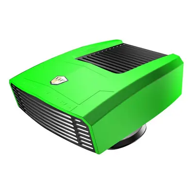 (Green, 12V) Portable Car Heater 12V-24V 180W Fast Heating Fan Degree Rotary Winter Defroster Ai