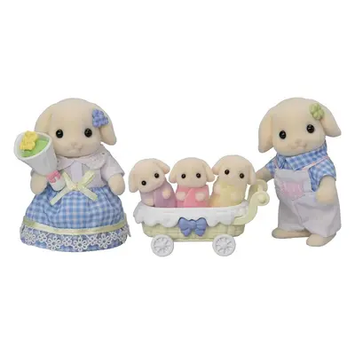 Sylvanian Families Flora Rabbit Family