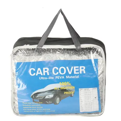 (YXL) Full Car Cover Reflective Strip Waterproof Anti Snow Sun Shade Anti UV Dustproof