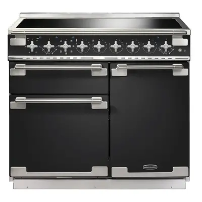 Rangemaster ELS100EICB Elise Charcoal Black 100cm Induction Range Cooker - A Rated