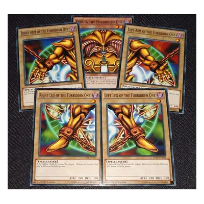 Exodia the Forbidden One - YuGiOh Legendary Decks II Yugi's God Card Complete Set LDK2-ENY04, LD