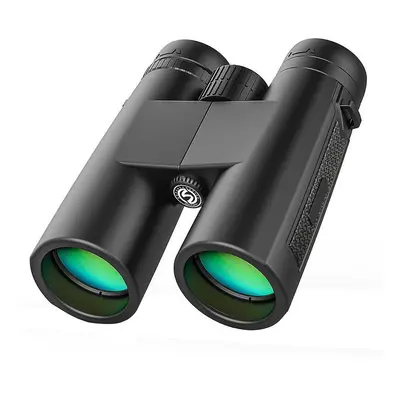 Chronus 12x42 Binoculars for Adults Hunting, Compact Binocular for Kids Bird Watching, High Powe