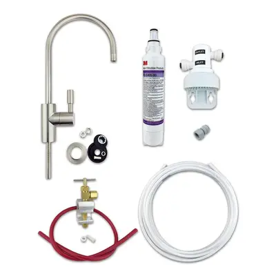 3M Under Sink Drinking Water Filter Kit with AP2-C405-SG Bacteria Rated Filter FULL DIY System -