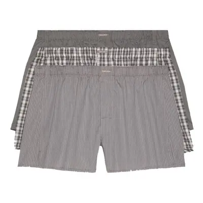 Calvin Klein Men's Cotton Classics 3-Pack Boxer Grey Multi XX-Large