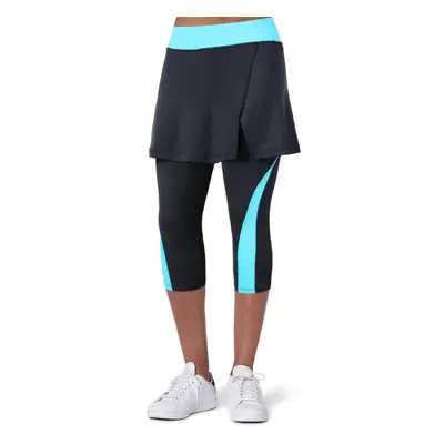 ANIVIVO Women Tennis Legging,Skirted Capri Leggings Tennis Pants for Women& Skirted Leggings(Apa