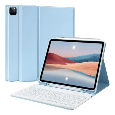 TQQ for iPad Air 13-inch (M2) & Pro 12.9 inch Case with Keyboard Keyboard case for 12.9-inch iPa