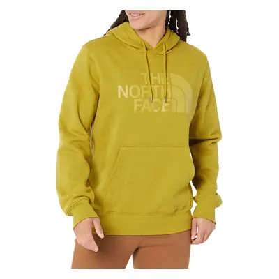 THE NORTH FACE Half Dome Pullover Mens Hoodie Sulphur Moss/Tonal Sz