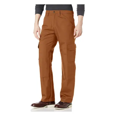 Dickies mens Duratech Ranger Duck Cargo Work Utility Pants Brown Duck