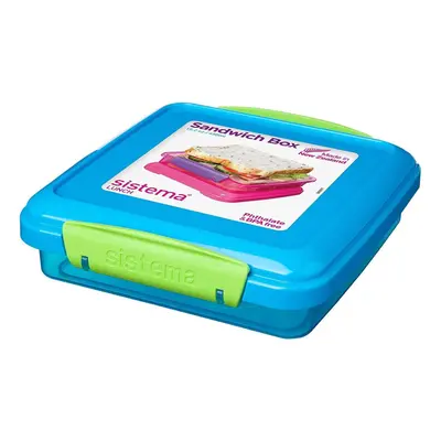 Sistema Lunch Sandwich Box, ml - Assorted Colours