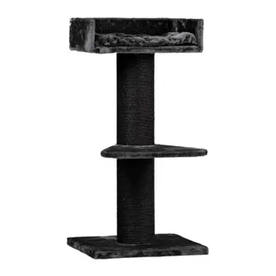 RHRQuality Cat Tree Maine Coon Lounge Blackline Dark Grey