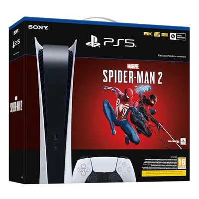 Pack Console PS5 Edition NumÃ©rique + Marvel's Spider-Man PlayStation