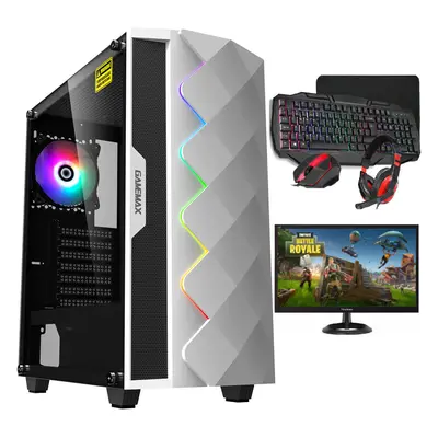 Fast Gaming PC Full Setup Core i5 16GB RAM 1TB GTX1050TI 4GB WHITE DIAMOND